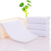 Hotel white towel