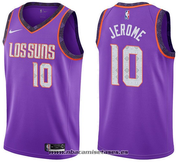 Phoenix Suns Ty Jerome NO 10 City 2019-20 Violet