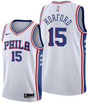 Philadelphia 76ers Al Horford NO 15 Association White Jersey