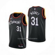 Cleveland Cavaliers Jarrett Allen Ciudad 2020-21 Black Jersey