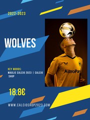 Camiseta Wolves Primera 2022-23