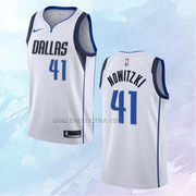 NO 41 Dirk Nowitzki Jersey Dallas Mavericks Icon White