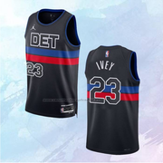 NO 23 Jaden Ivey Jersey Detroit Pistons Statement Black 2022-23