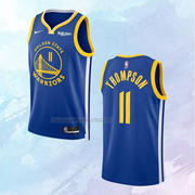 NO 11 Klay Thompson Jersey Golden State Warriors Icon Blue 2022-23