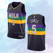 NO 5 Herbert Jones Jersey New Orleans Pelicans Violet City 2022-23