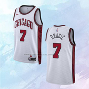 NO 7 Goran Dragic Jersey Chicago Bulls City White 2022-23