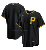 Pittsburgh Pirates Men's Baseball Jersey Alternate Black