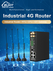 2DIN+2DO+4AI Industrial 4G lte Modbus to MQTT RTU Router