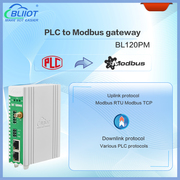 BL120PM PLC to Modbus Gateway PLC Remote Upload and Download