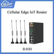 Remote Data Acquisition Control 4G Industrial Router with 4AI RS485 fo